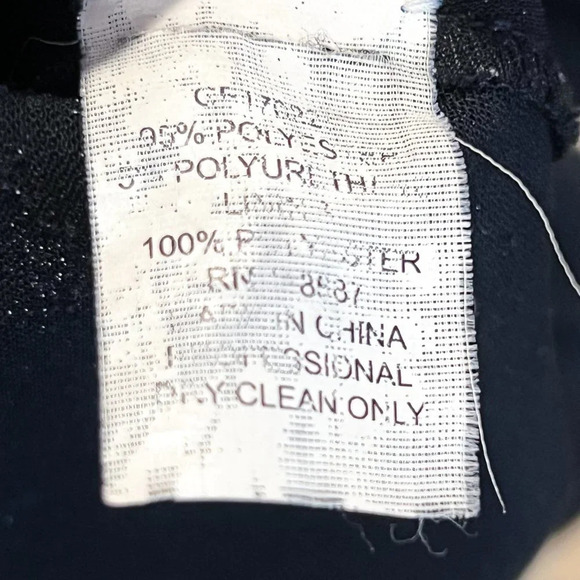 GREY Jason Wu Black Contrast Stitched Boxy Asymmetrical Designer Tank Top 4 - Picture 5 of 6